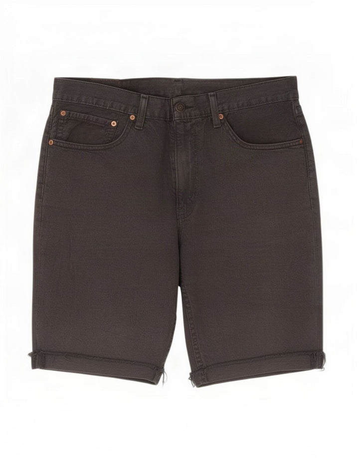 Levi's Herre 511 denimshorts store W36 grå bomuld