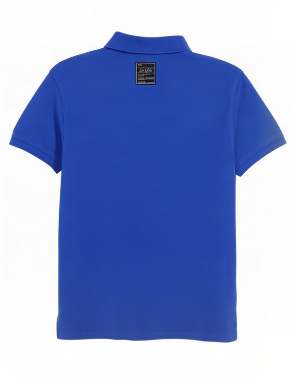 Tommy Hilfiger Mens Regular Fit Polo Shirt Large Blue Cotton