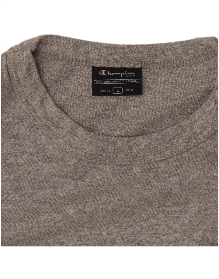 Champion Herre T-Shirt Top Stor Grå
