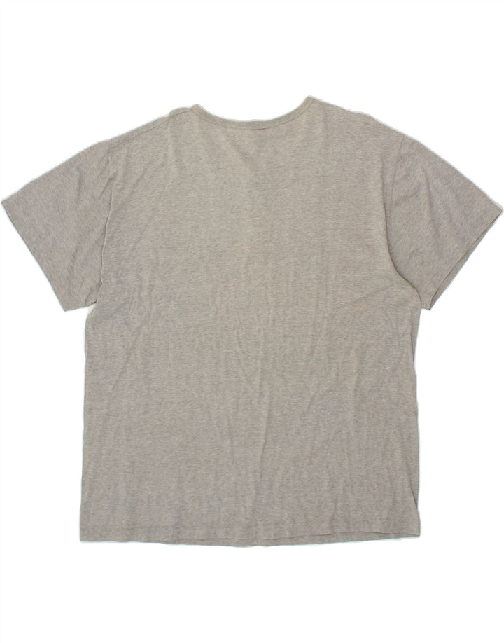 FILA Mens T-Shirt Top 2XL Grey Cotton Vintage Fila and Second-Hand Fila from Messina Hembry 