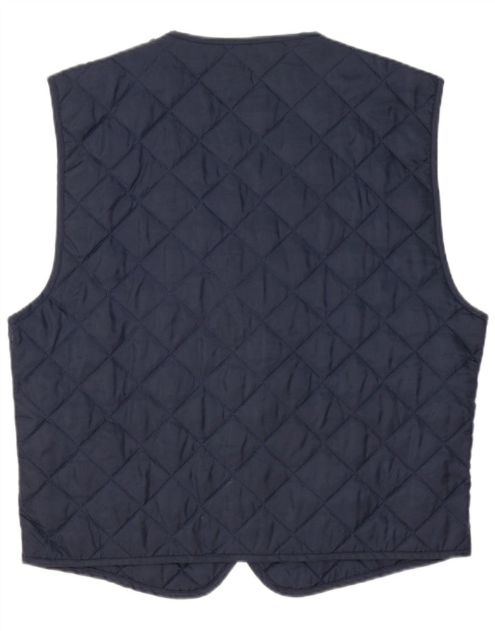 SPALDING Herre Quiltet Gilet UK 42 XL Navy Blue