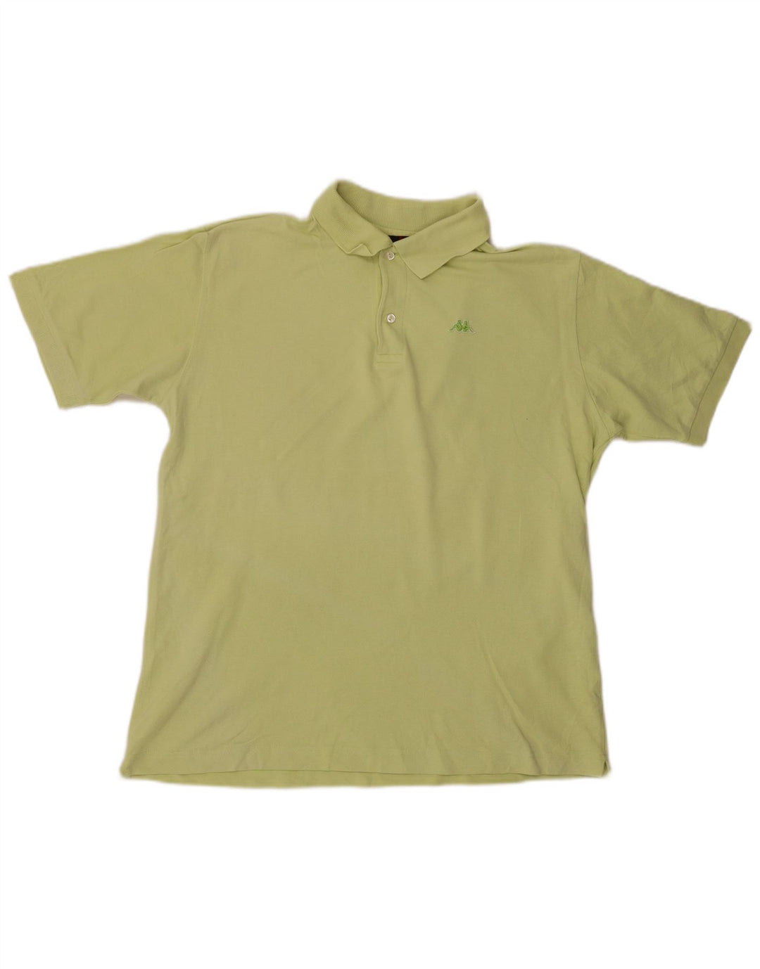 Kappa Polo Shirt til mænd Stor grøn bomuld