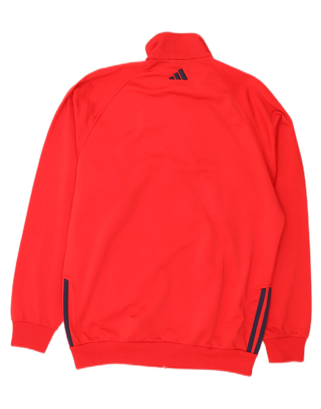 Adidas Drenge Træningsdragt Topjakke 15-16 År Rød Polyester