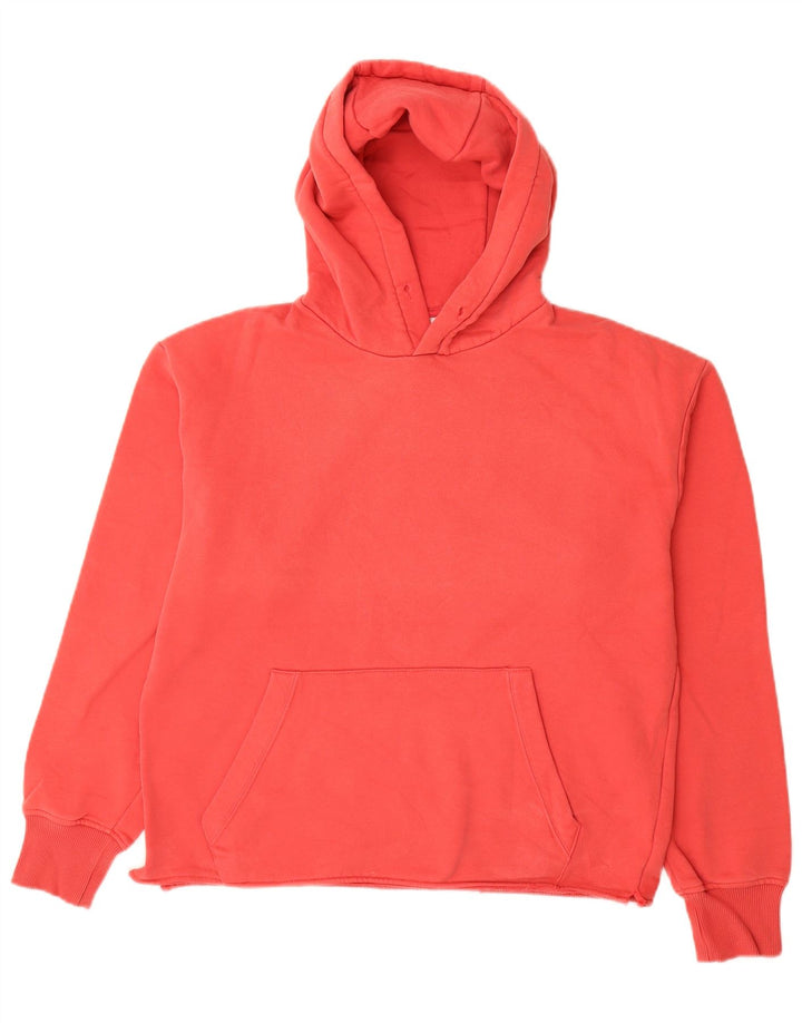 Zara Herre hættetrøje Jumper Medium Rød Bomuld