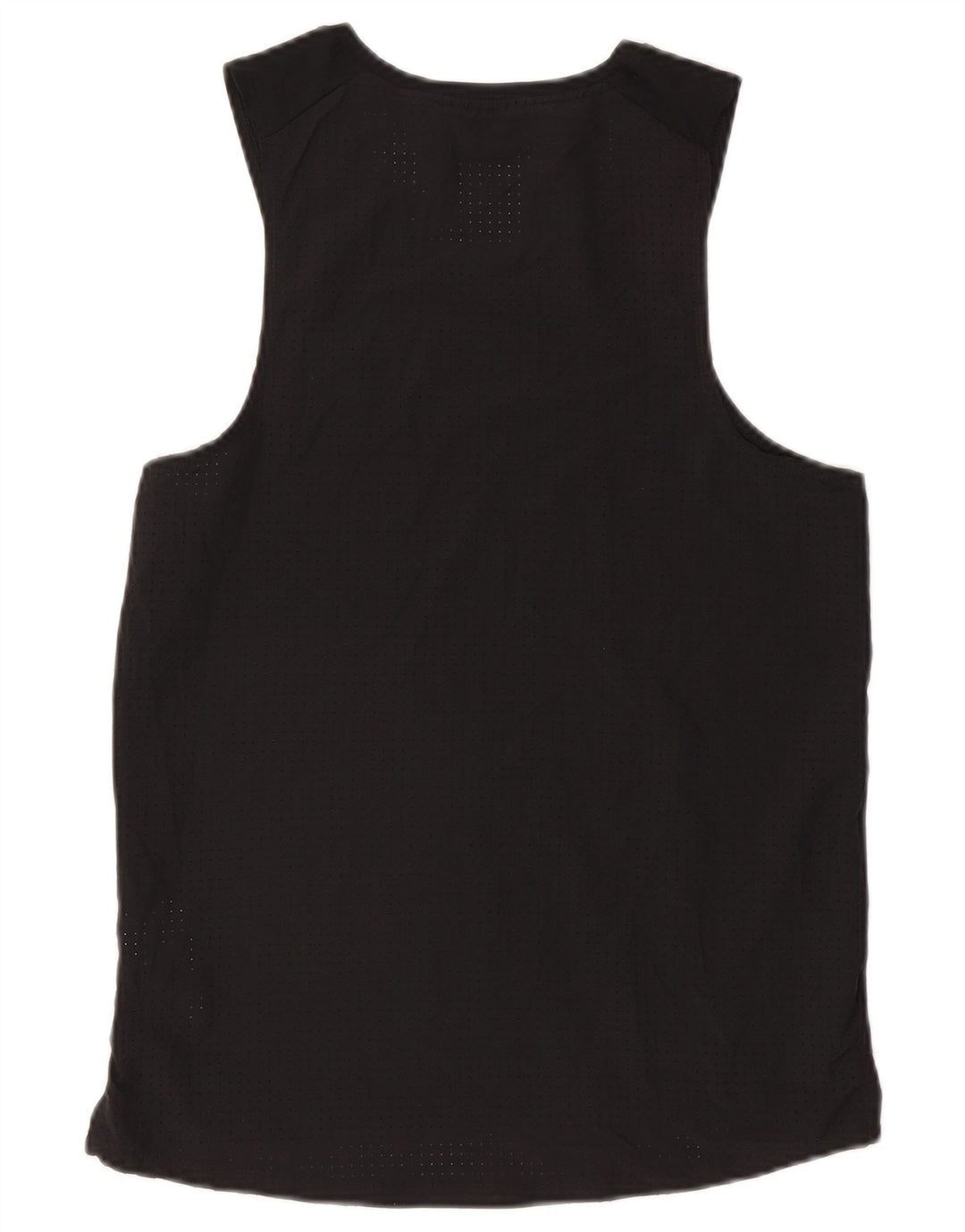 Nike herre Dri Fit grafisk vest top lille sort polyester