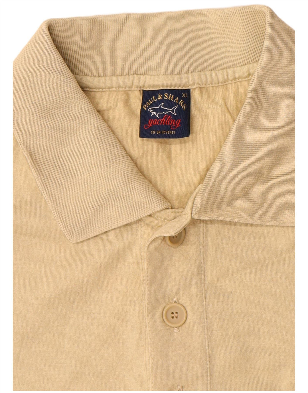 Paul & Shark herre poloshirt XL Beige