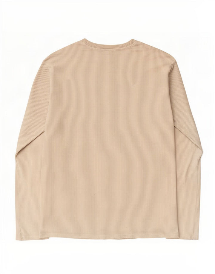 Zara Herre Top Langærmet XL Off White