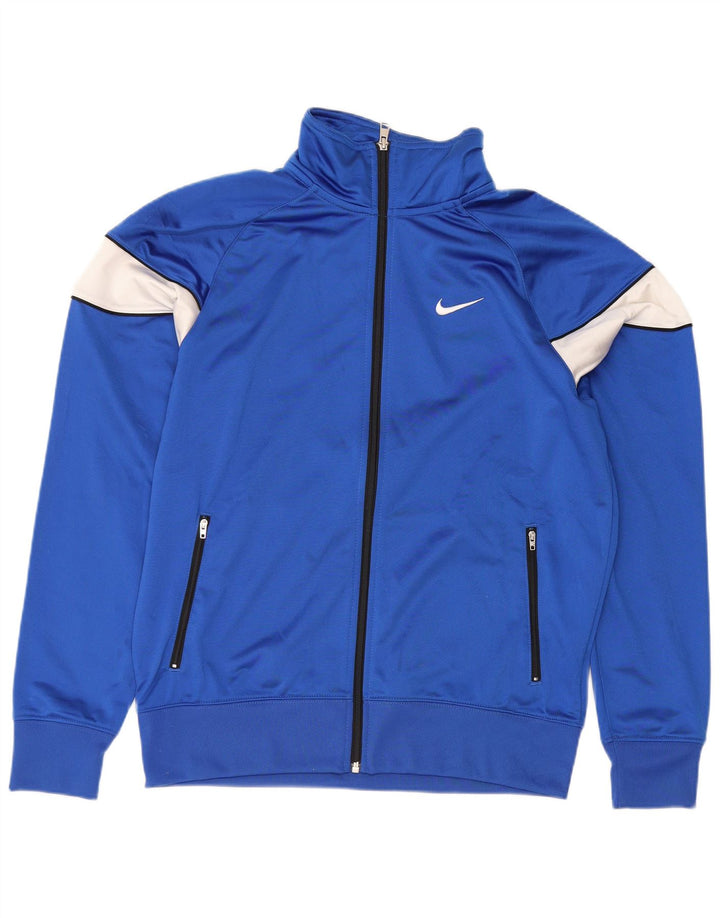 Nike Træningsdragt til mænd Topjakke Medium Blue Colourblock Polyester
