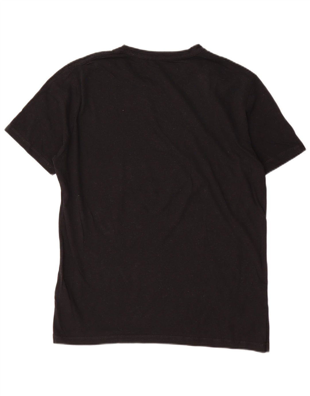 All Saints Herre T-Shirt Top Medium Sort Bomuld