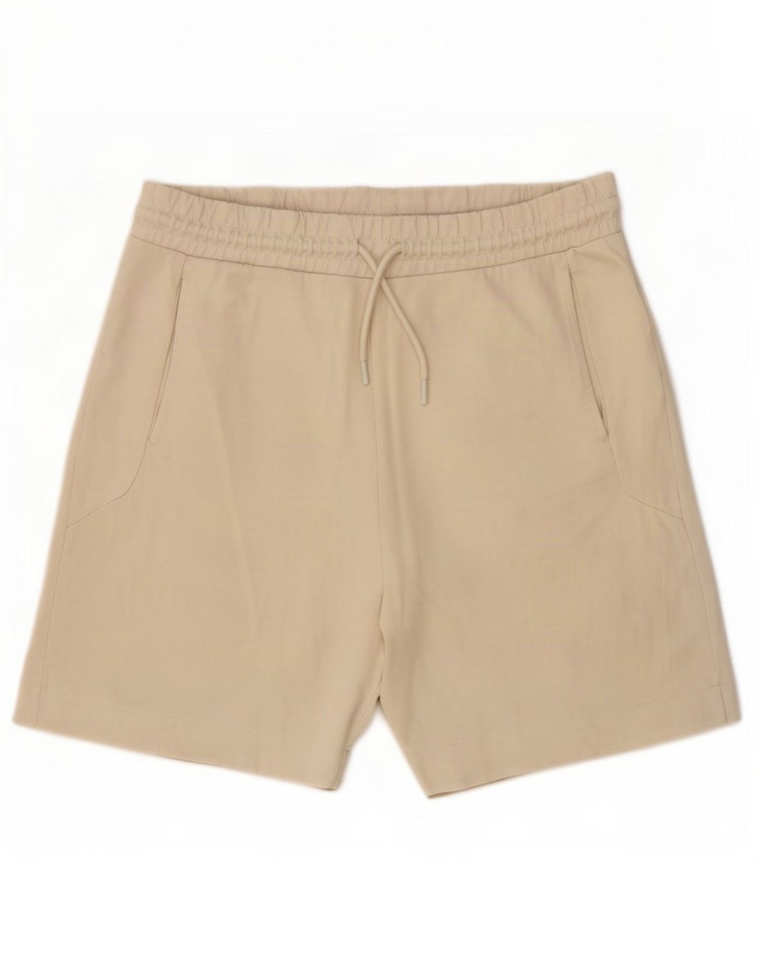 Zara Herre Sportshorts XL Beige Bomuld
