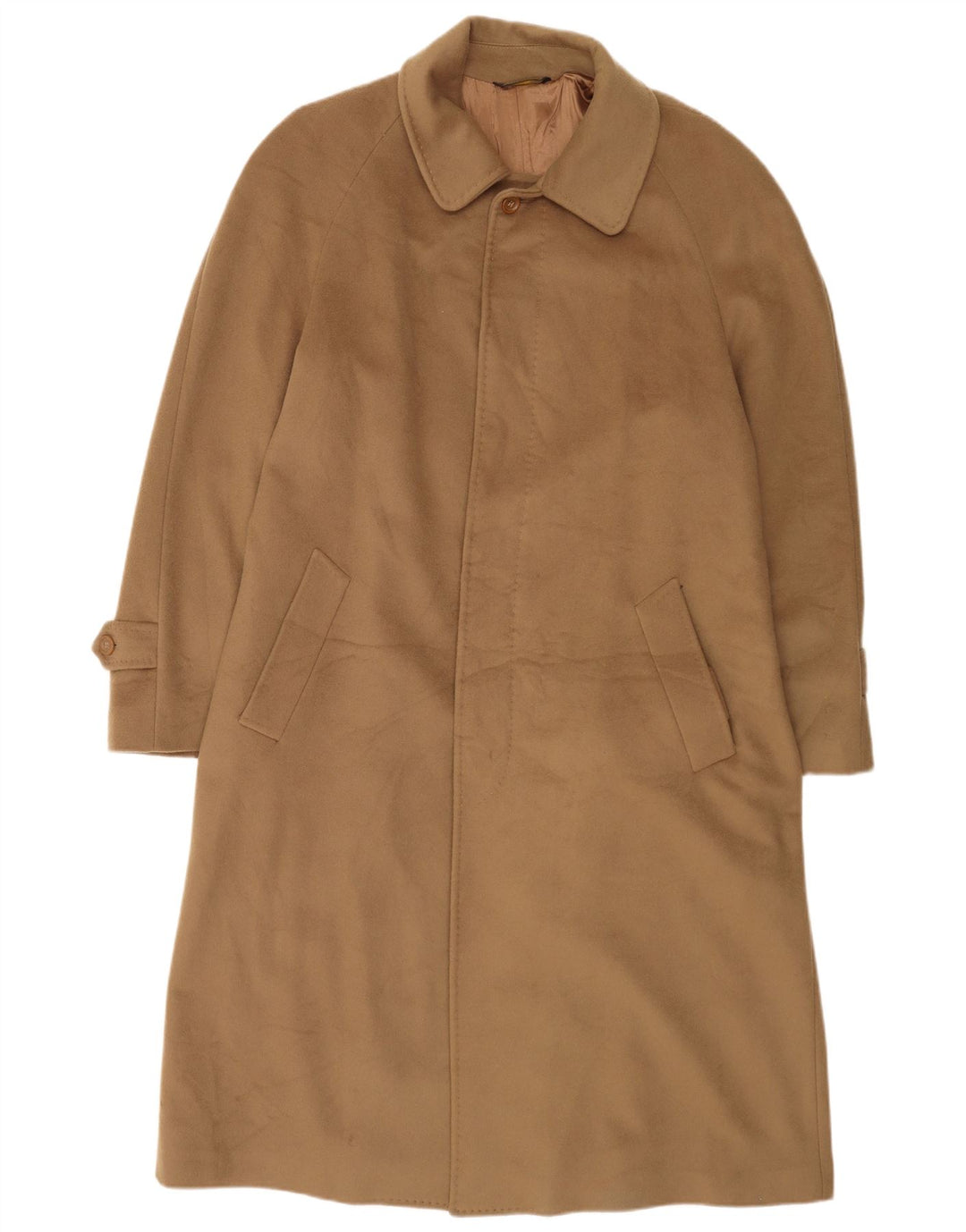 Berry Adams Herre Overfrakke IT 54 2XL Beige Virgin Wool