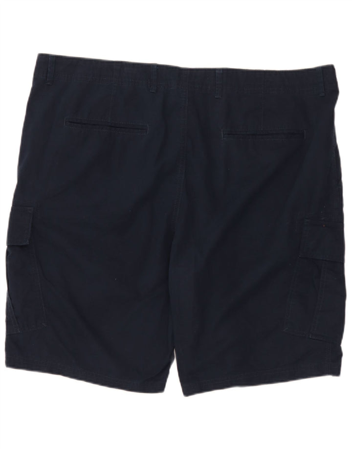 Marks & Spencer Herre Cargo Shorts W44 2XL Marineblå Bomuld
