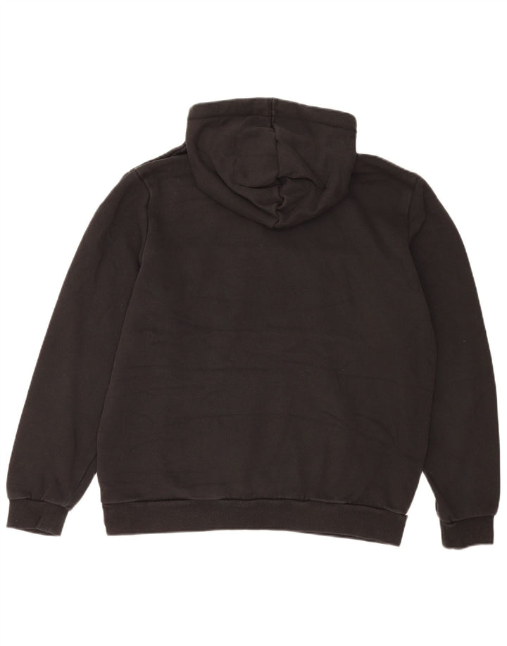 Puma Herre grafisk hættetrøje Jumper Large Sort Colourblock Polyester