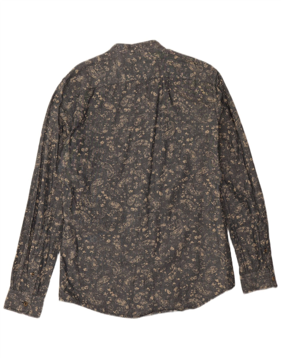 Benetton Herreskjorte Medium Grå Paisley
