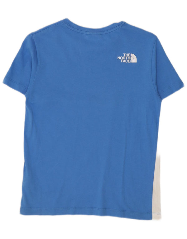 The North Face Boys Grafisk T-Shirt Top 11-12 år Stor blå farveblok