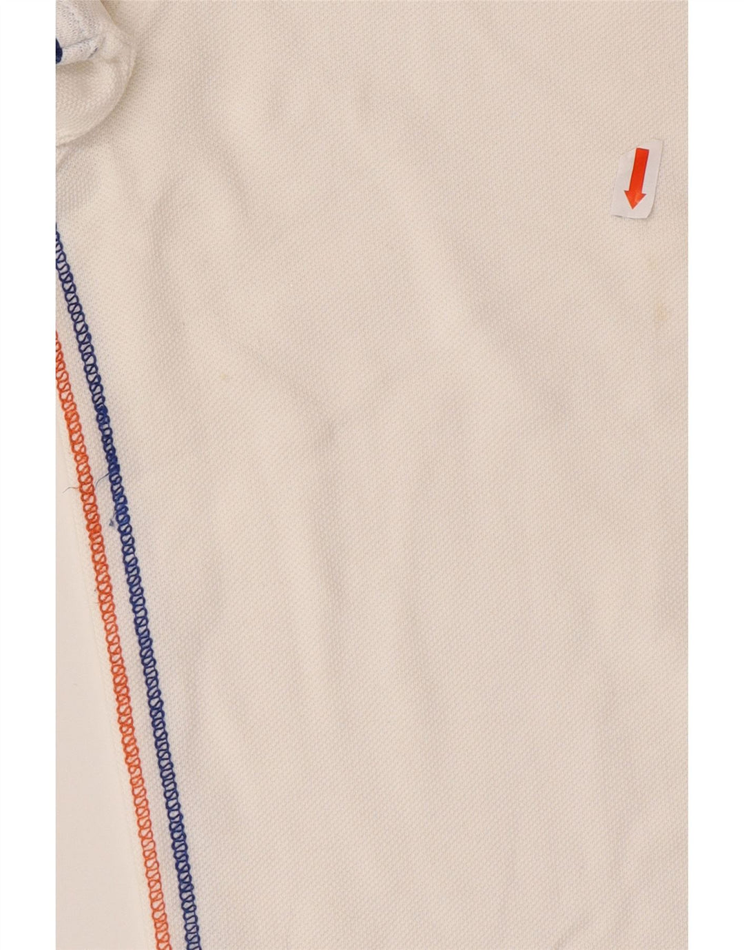 GAS Mens Polo Shirt Medium White