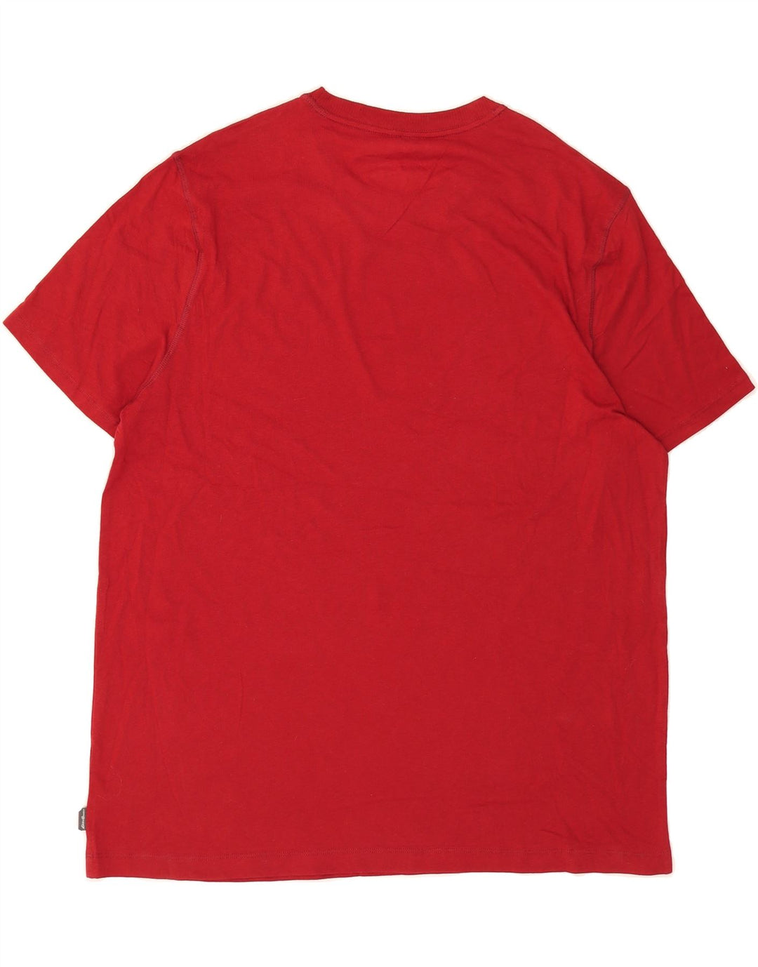 EDDIE BAUER Mens T-Shirt Top XL Red Cotton Vintage Eddie Bauer and Second-Hand Eddie Bauer from Messina Hembry 