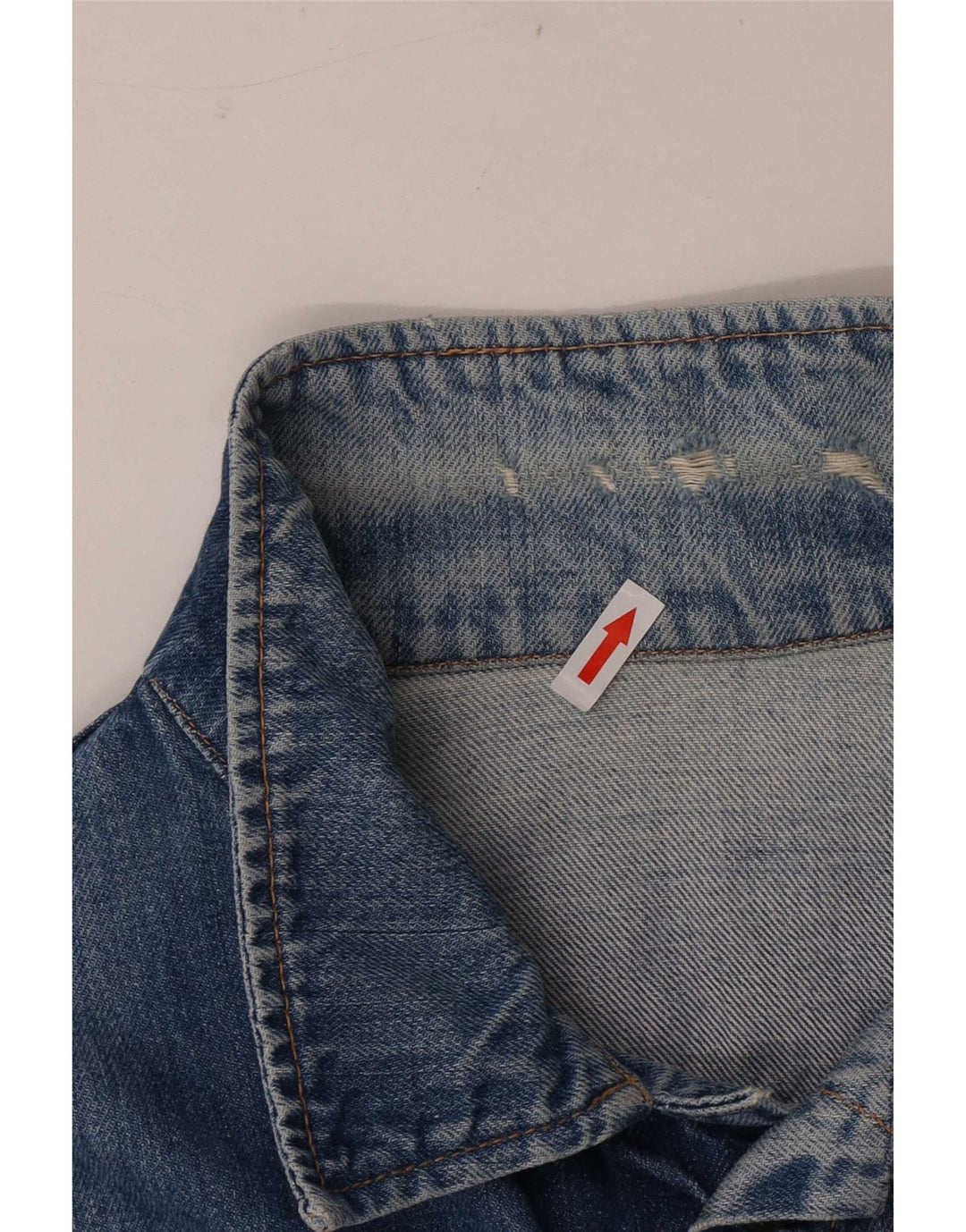 Rifle Herre denimjakke IT 48 Medium Blå Bomuld