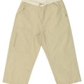 INVICTA Womens Straight Capri Trousers  Small W28 L20 Beige Cotton Vintage Invicta and Second-Hand Invicta from Messina Hembry 