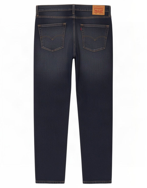 Levi's Herre 502 tilspidsede jeans W36 L32 Marineblå bomuld