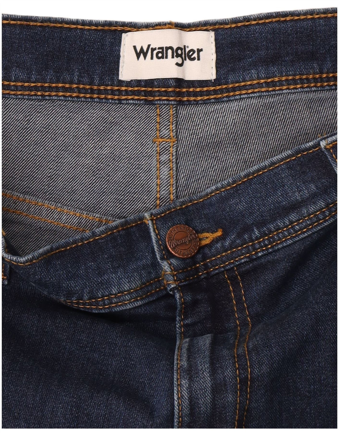 Wrangler Straight Jeans til mænd W36 L30 Blå