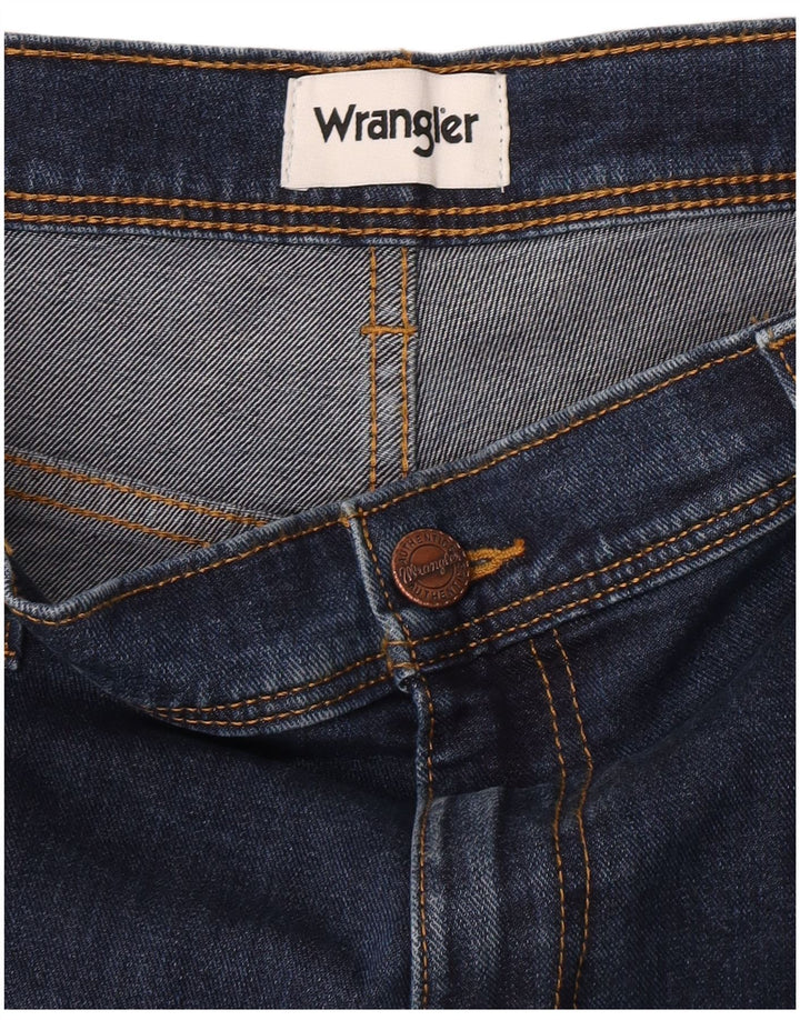 Wrangler Straight Jeans til mænd W36 L30 Blå
