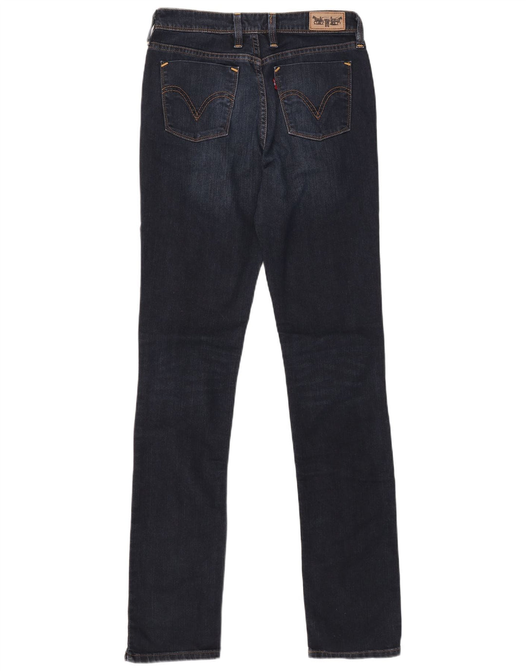 LEVI'S Herre 628 Slim Jeans W30 L34 Marineblå Bomuld