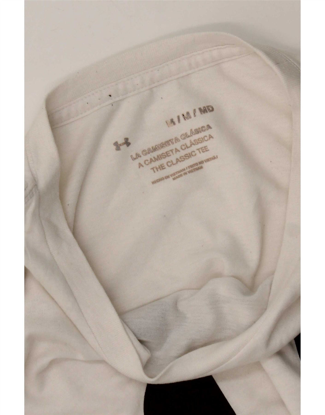 Under Armour Herre grafisk T-shirt Top Medium White