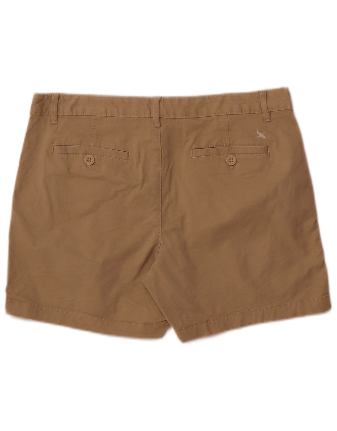 Eddie Bauer Dame Chino Shorts US 12 Large W34 Beige Bomuld