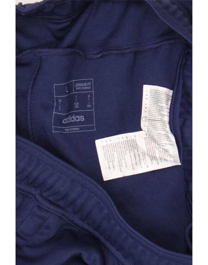 Adidas Herre Aeroready Regular Fit Sportshorts Large Navy Blue Polyester