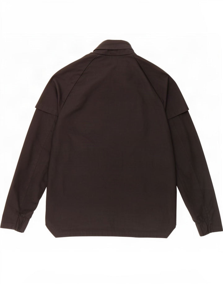 Adidas Dame Hætte Oversized træningsdragt Topjakke UK 6 XS Sort Polyester