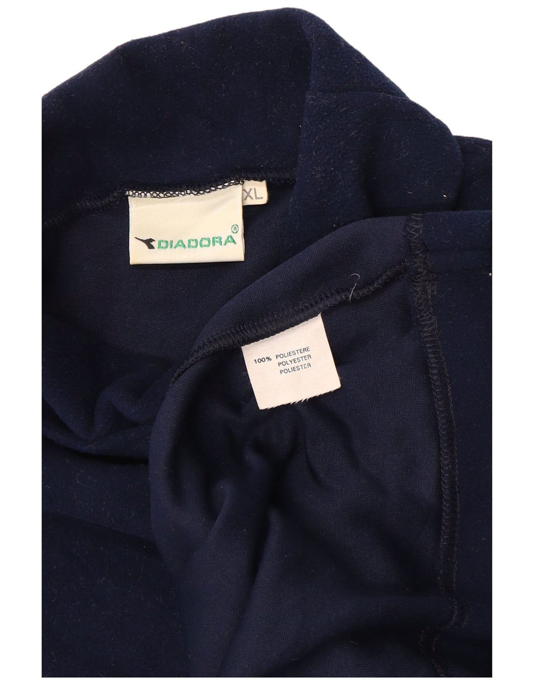 DIADORA Fleecetrøje til mænd XL Navyblå polyester