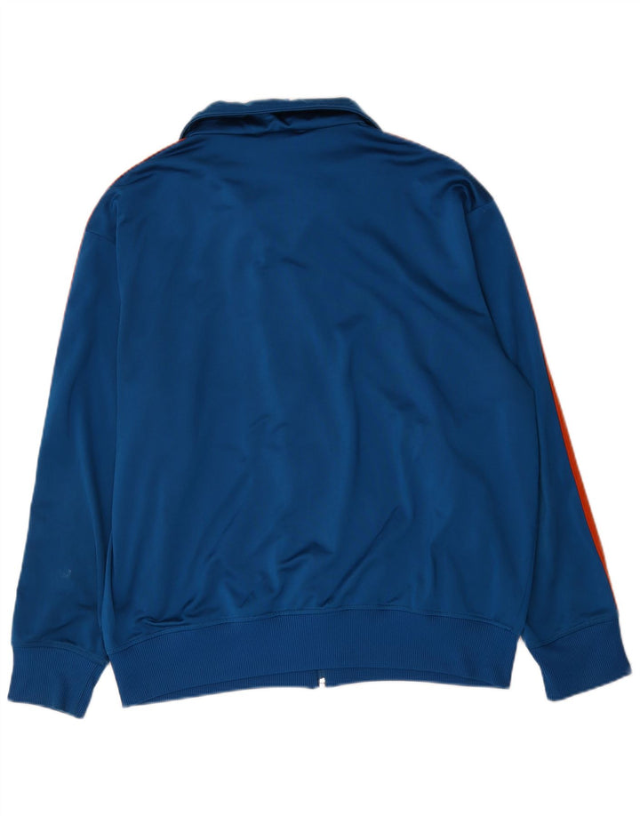 Adidas Træningsdragt til mænd, topjakke, stor marineblå polyester