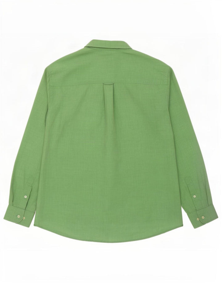 Lacoste herreskjorte str. 44 XL Grøn hør