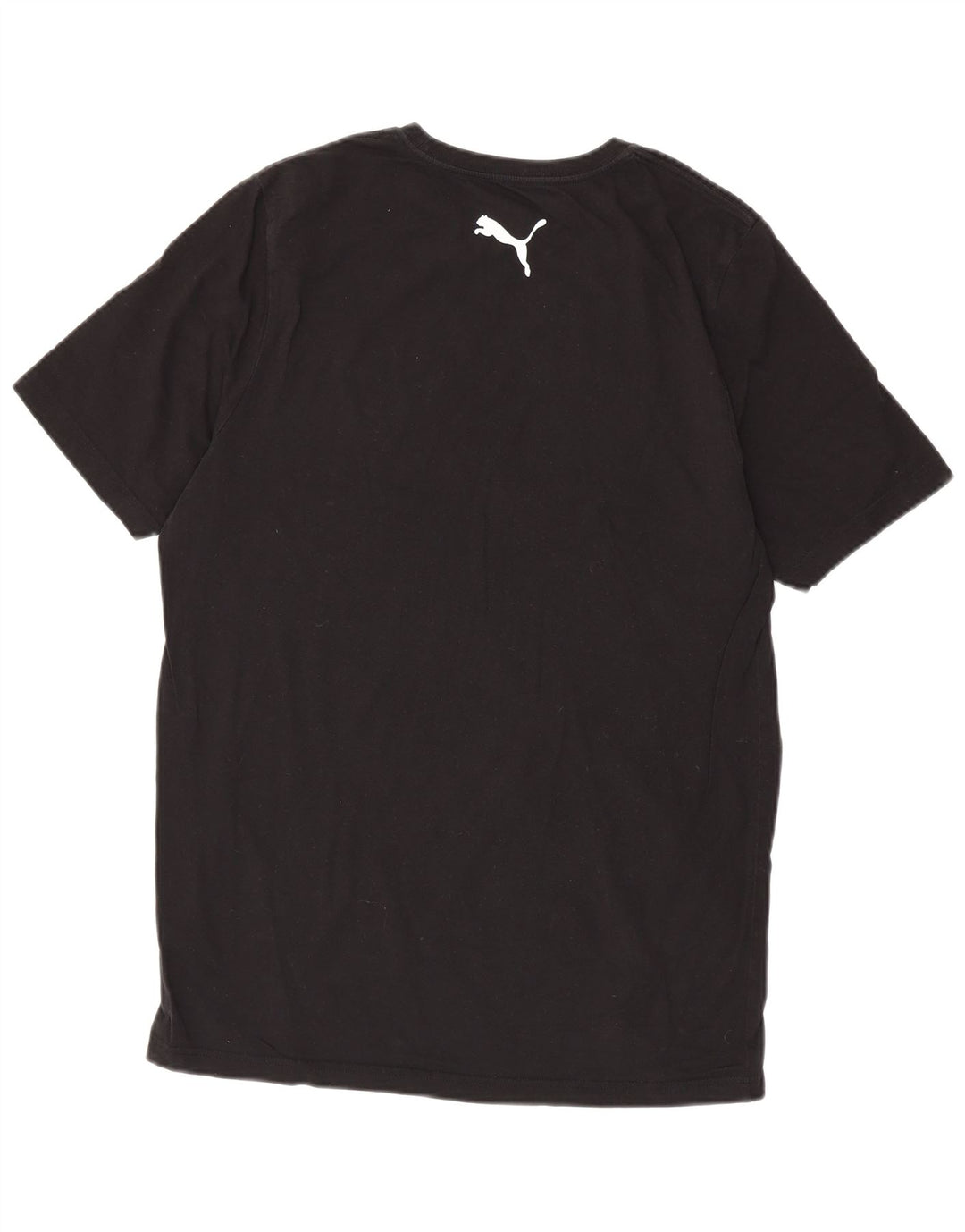 Puma Herre T-Shirt Top Stor Sort Bomuld