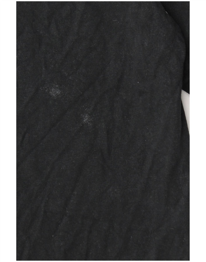 JORDAN Grafisk T-shirt til mænd, medium sort bomuld