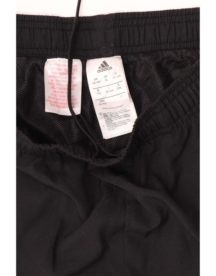 Adidas Drenge Træningsdragt Bukser 15-16 år Sort Polyester