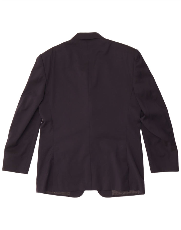 Cerruti 1881 Herre 3-knaps blazerjakke IT 52 XL marineblå uld