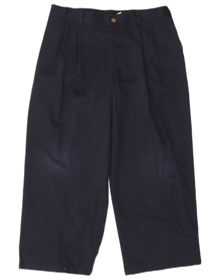 Izod Boys Husky Cropped Bukser 15-16 år W32 L24 Marineblå Bomuld