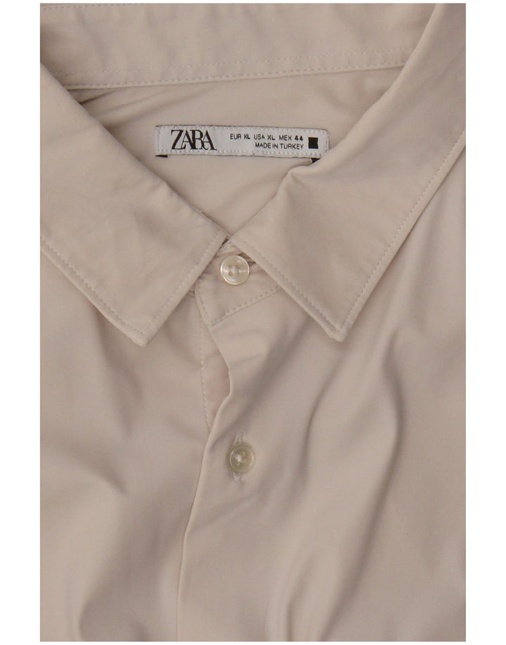 Zara Herreskjorte XL Off White
