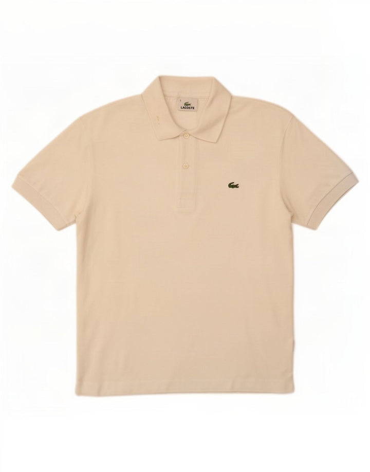 Lacoste Herre poloskjorte str. 3 Lille hvid bomuld