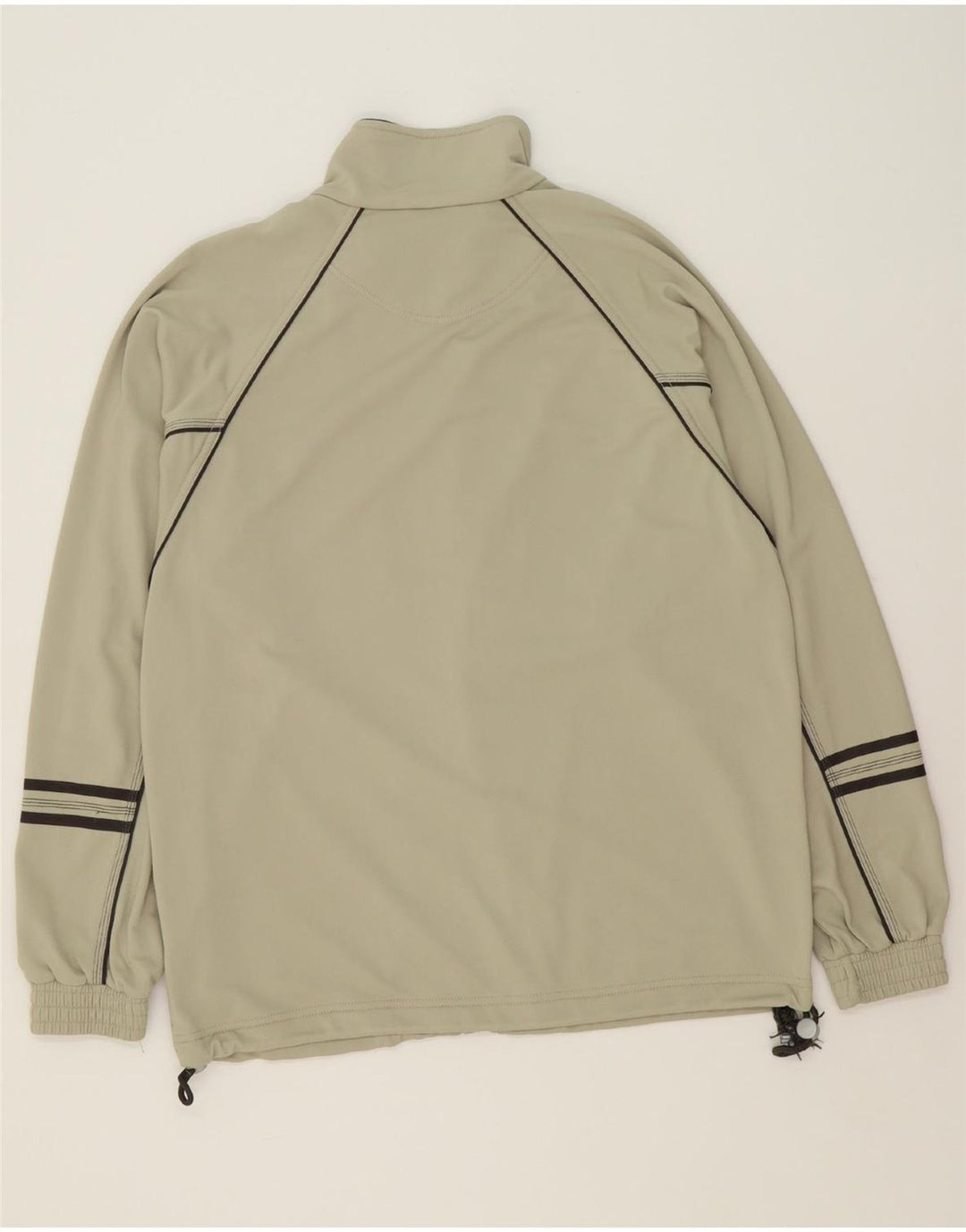 LOTTO Mens Tracksuit Top Jacket Large Beige Polyester Vintage Lotto and Second-Hand Lotto from Messina Hembry 