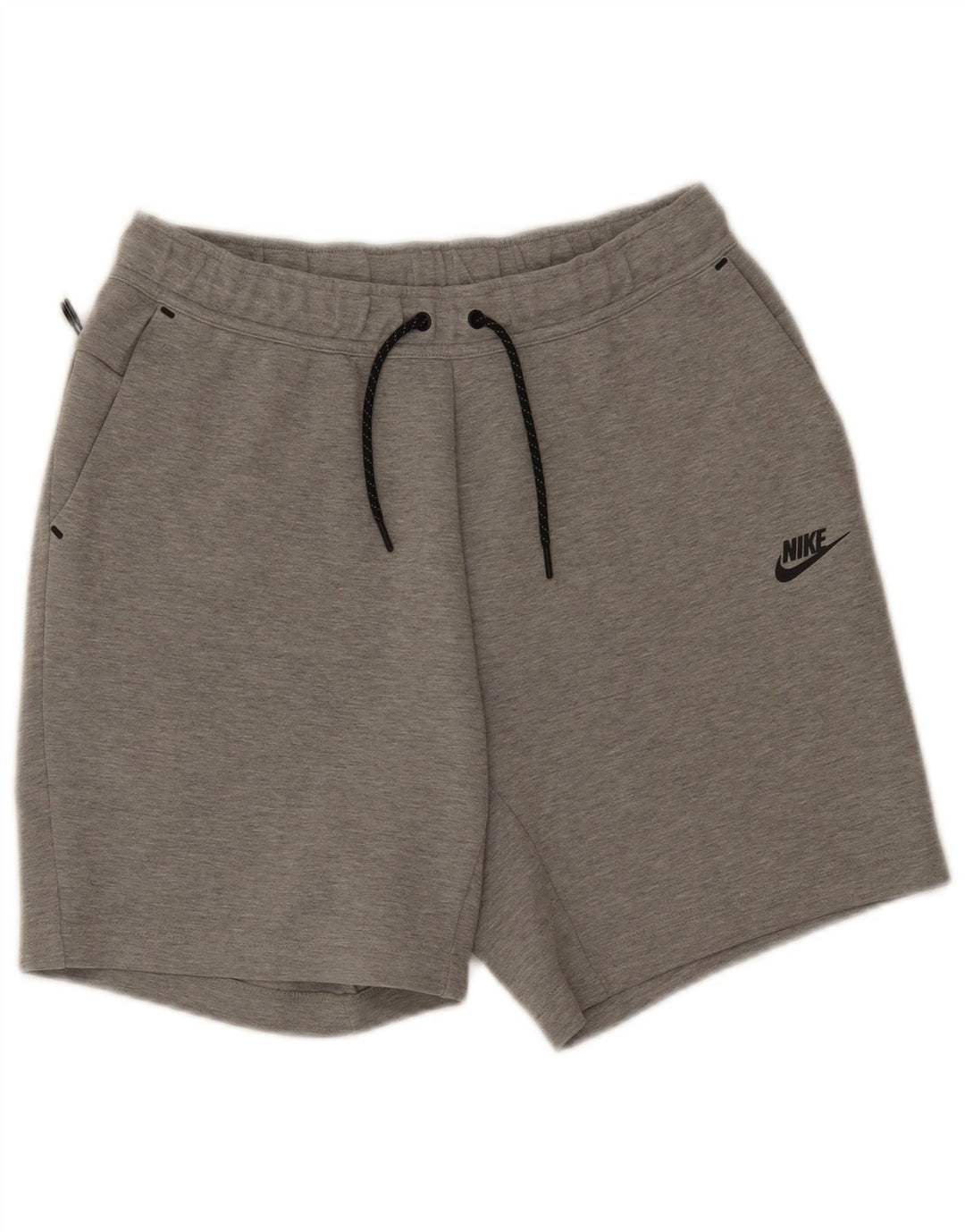 Nike Sportshorts til mænd, mellemgrå flækket bomuld