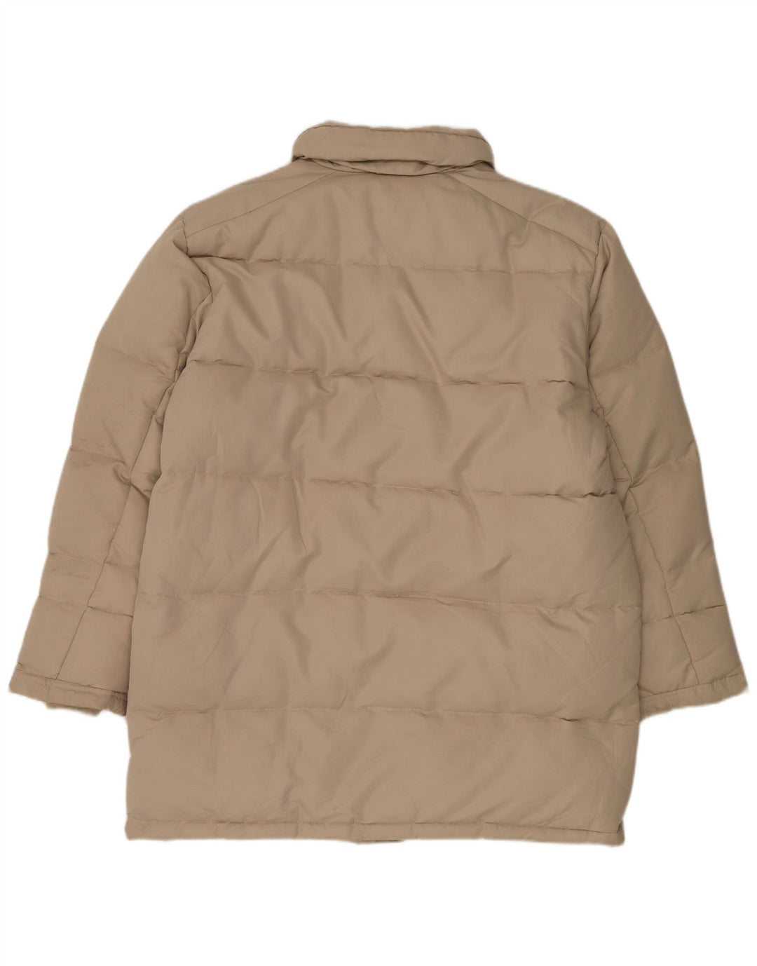 Fay Herre Hooded Polstret Frakke UK 40 Large Beige Polyester