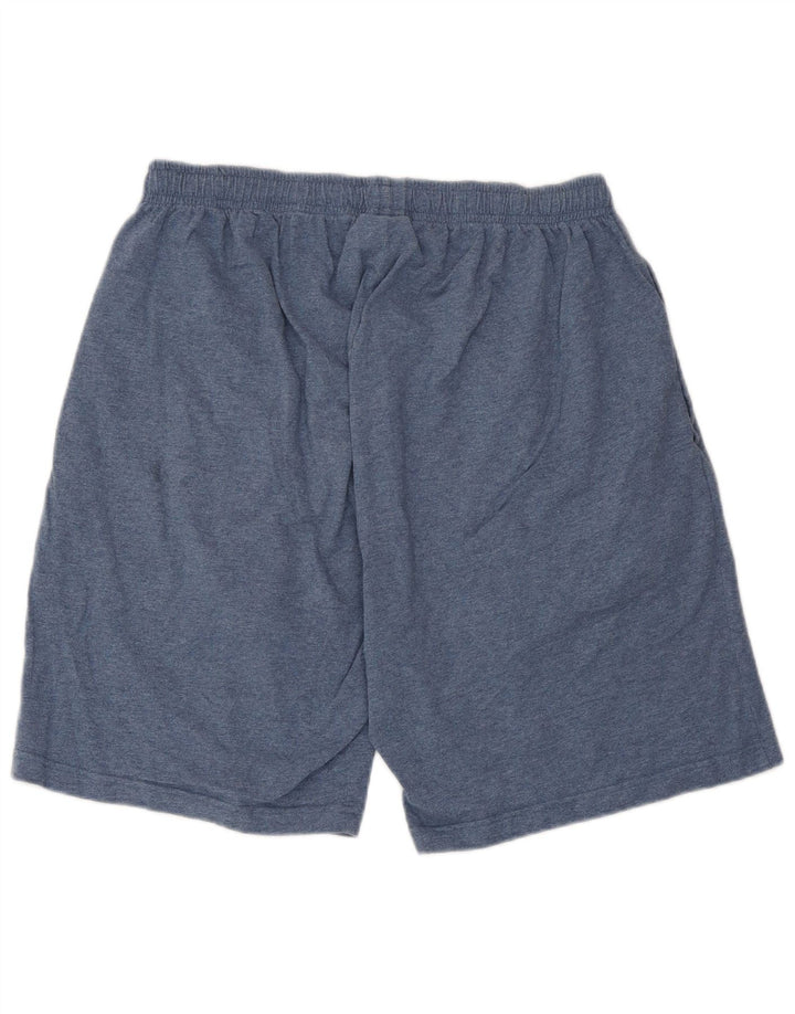 Puma Sportshorts til mænd store marineblå flækkede bomuld