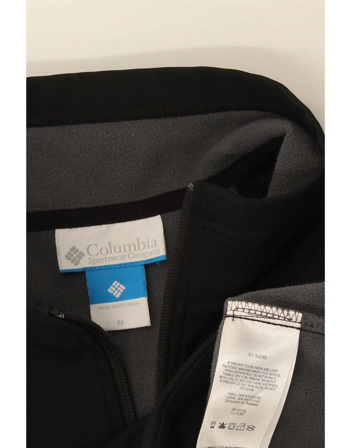 Columbia Windbreaker Jacket UK 14 Medium Sort Polyester