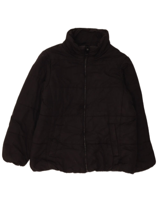 Marks & Spencer polstret jakke til kvinder UK 18 XL sort polyester