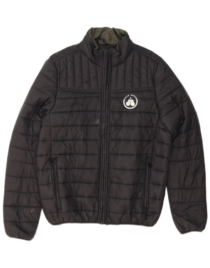 Urban Classics Mens Padded Jacket UK 36 Small Black Polyester