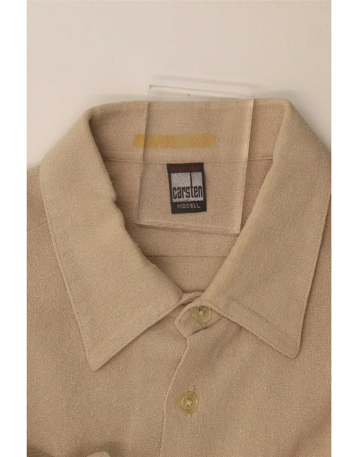 Vintage herreskjorte stor beige