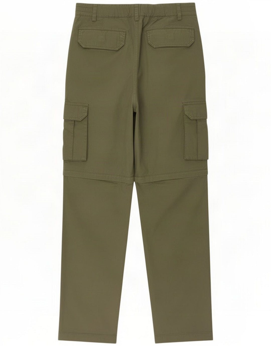 Bailo Dame Straight Cargo Trousers IT 46 Large W32 L29 Khaki Polyester